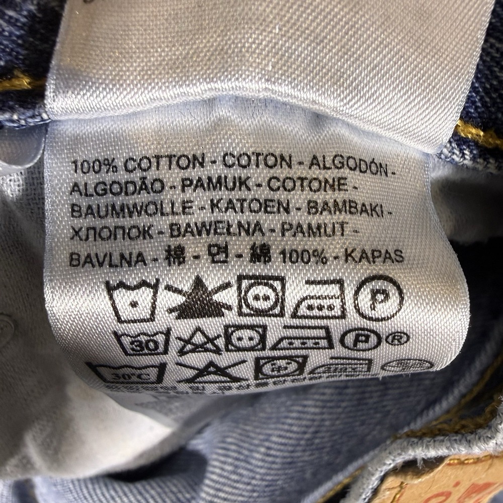 Levis 550 Jeans Mens 36x32 Blue Medium Wash Relaxed Tapered Denim Casual - Picture 11 of 13